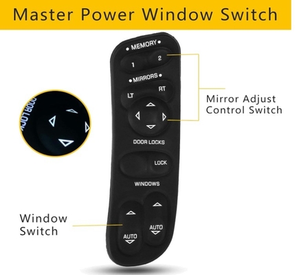 Corvette 1997-2004 Linker bestuurder Electric Power Window Switch gemaakt van ABS plastic
