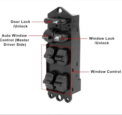 25401-1E401 Power Window Switch Het ultieme gemak voor Nissan Altima 1993-1994
