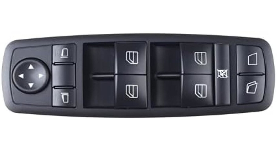 Elektrische knop voor het opheffen van de vensterschakelaar voor Mercedes A2518300190