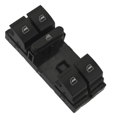 1K4 959 857 B Master Window Switch Driver Side voor Volkswagen Golf Jetta Passat Tiguan