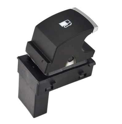 Zwarte brandstof gas deur release knop schakelaar 1KD959833 Compatibel met VW Jetta Golf MK5 Rabbit Touran