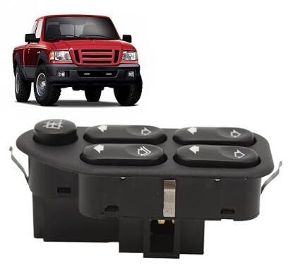7S6514529AA Power Master Window Control Switch voor Ford Ranger Fiesta Vervangen/Repareren