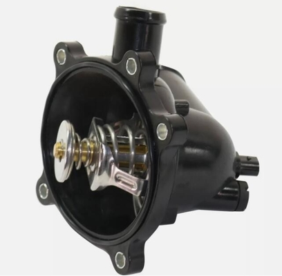 Metalen kunststof motorkoelmiddel thermostaat behuizing montage voor Audi A6 S6 S6 S8 S8 Q7 Volkswagen Touareg Zwart