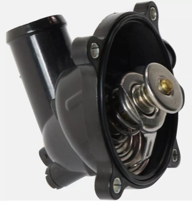Metalen kunststof motorkoelmiddel thermostaat behuizing montage voor Audi A6 S6 S6 S8 S8 Q7 Volkswagen Touareg Zwart
