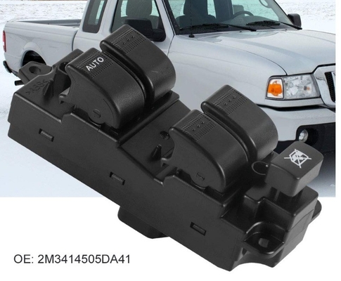 2M3414505DA41 OEM NO. Power Window Switch voor Ford Ranger 2002-2006 Zwart voor links