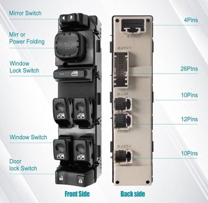 15883319 Power Window Switch voor Chevrolet Avalanche Suburban Silverado GMC Sierra Yukon Cadillac Escalade