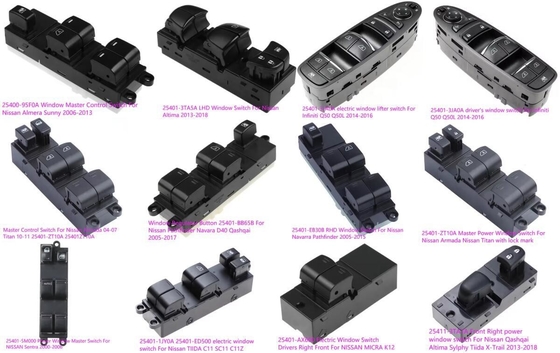 Auto-Window Switch Perfect voor Toyota Honda Nissan Mitsubishi Suzuki Mazda Modellen