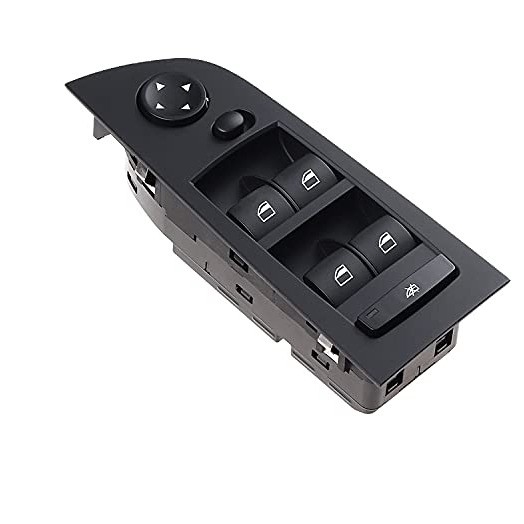 Black Power Window Switch 61319217329 Compatibel met B-MW E90 E91 325i 328i 330i