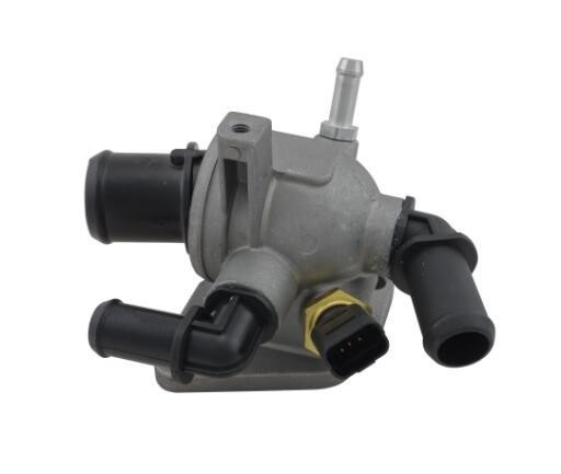 Vervang/repareer uw FIAT met 55211694 4 Pin Aluminium Thermostat Housing Thermostat en Sensor