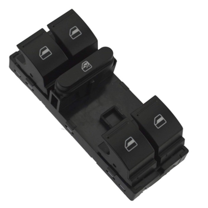 1K4 959 857 B Master Window Switch Driver Side voor Volkswagen Golf Jetta Passat Tiguan