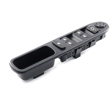 OE NO. 6554QG Zwart Bestuurder Side Electric Power Master Window Switch voor Peugeot 207