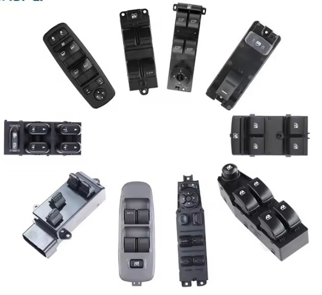OE nr. 15590708 Power Window Switch Voor GM Buick Chevrolet Chrysler Dodge Jeep Ford FOCUS MONDEO TRANSIT