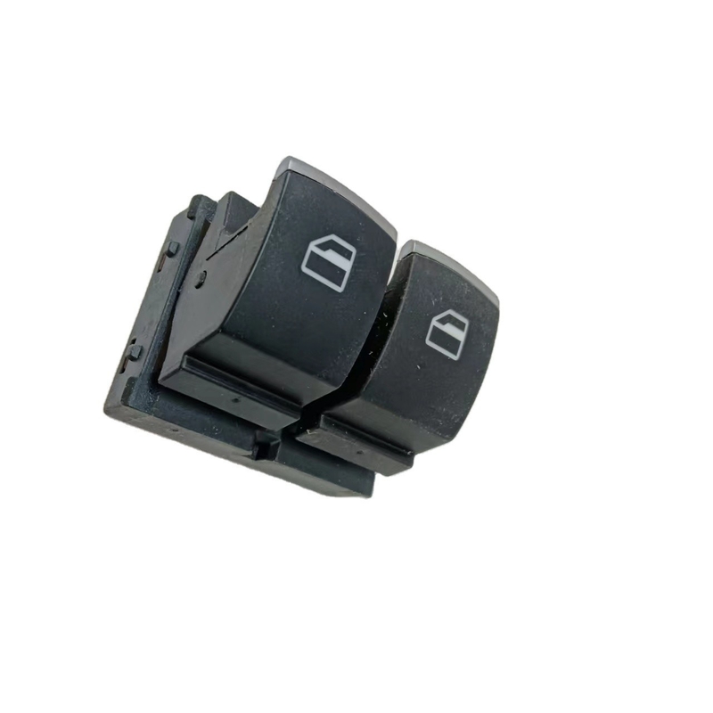 Power Window Switch 5K3959857 Geschikt voor VW Golf GTI EOS Passat Zwart Metaal Plastic